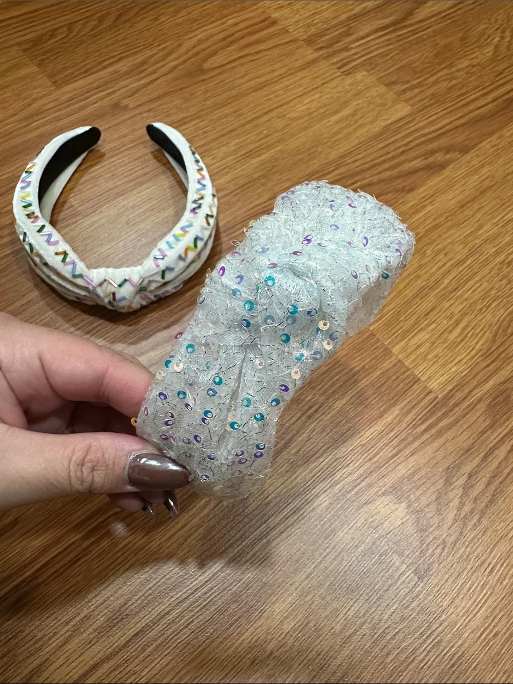 Embellished Headbands - Set of 2